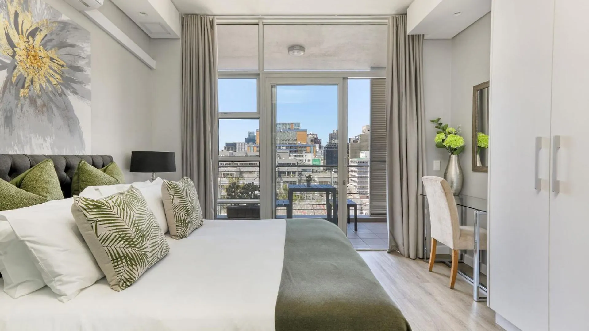 Backup-Powered Balcony Apartment Cape Town