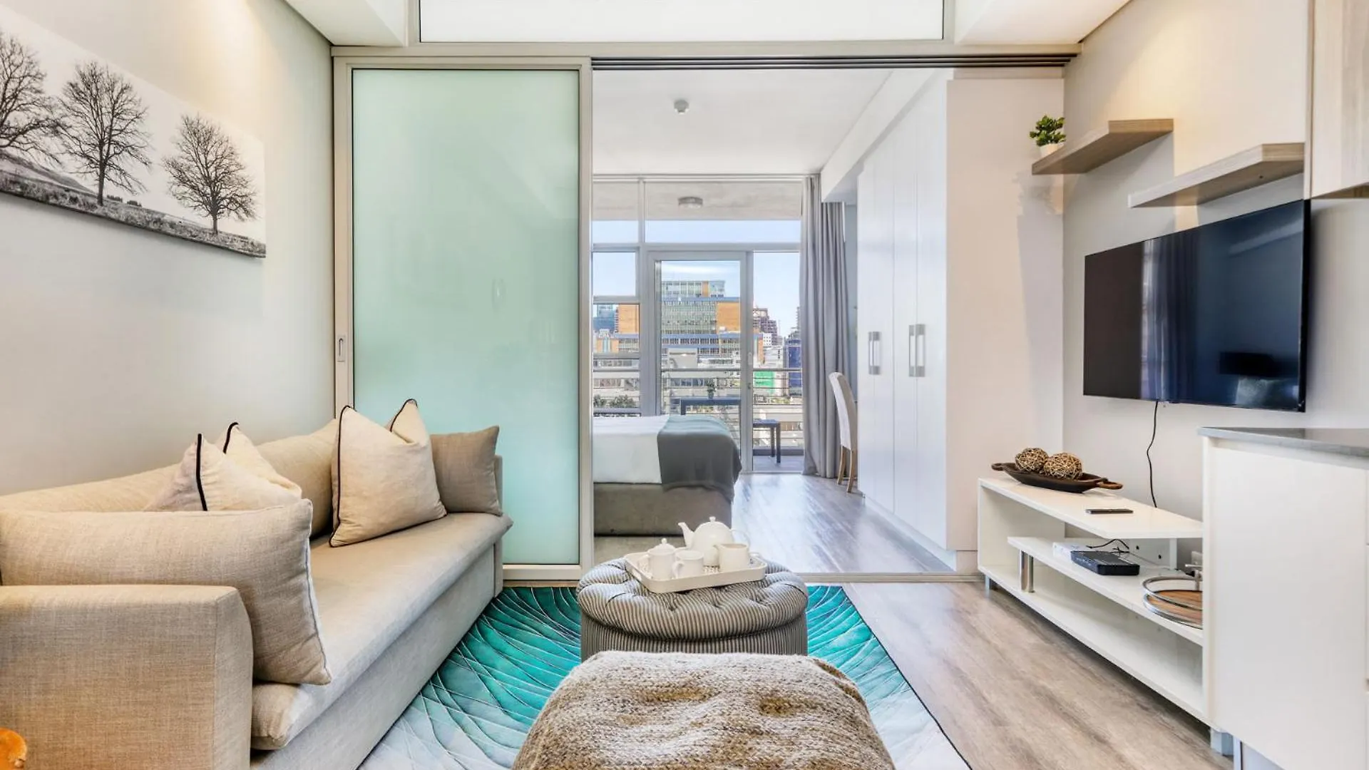Backup-Powered Balcony Apartment Cape Town South Africa